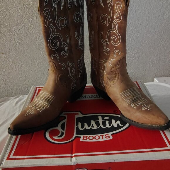 Women's Justin boots - Picture 3 of 15